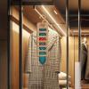 Wooden Tie Holder for Closet view 2