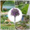 Artificial Flowers for Outdoor Planters, Realistic Plants with Ground Spikes view 4