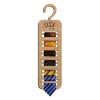 Wooden Tie Organizer for Closet view 1