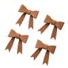 Craft Holiday Bow Decorations with Needle Accents view 1