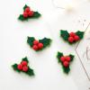 Craft Holiday Bow Decorations with Needle Accents view 3