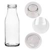 SUPERBUTELKI.PL 5-Pack 500 ml Glass Bottles for Juice, Water, Milk, and Liqueur view 2