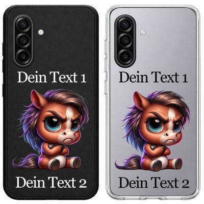 CoverHeld Case for Samsung Galaxy A56 5G – Design 18 Angry Horse, Personalized TPU