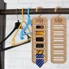 Tie Hanger, Boxwood, 25-35 cm, Belt Organizer for Men view 4
