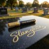 Tombstone Lettering Pen with Flow Control view 2