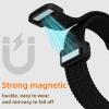 Harikiri Braided Nylon Band Compatible with Fitbit Inspire 3/2/1, Elastic view 3