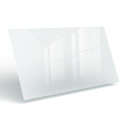 Rectangular Glass Tabletop 140 x 70 cm | Tempered Glass | Replacement Protector | Non-Slip Pads | Polished Edges | Matte Effect