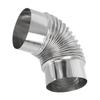 Stainless Steel Chimney Elbow for Wood-Burning Stove, Indoor Smoke Exhaust view 1