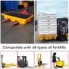 Stackable Spill Containment Tray with Drain for Half Drum (72 x 72 x 16 cm) view 3