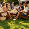 Outdoor Wine Glass Holder view 2