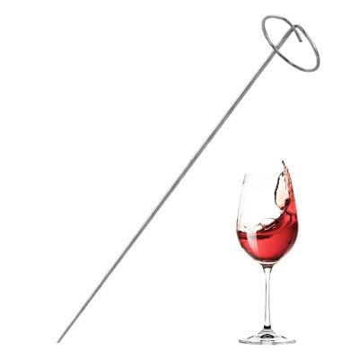 Outdoor Wine Glass Holder with Ground Stakes
