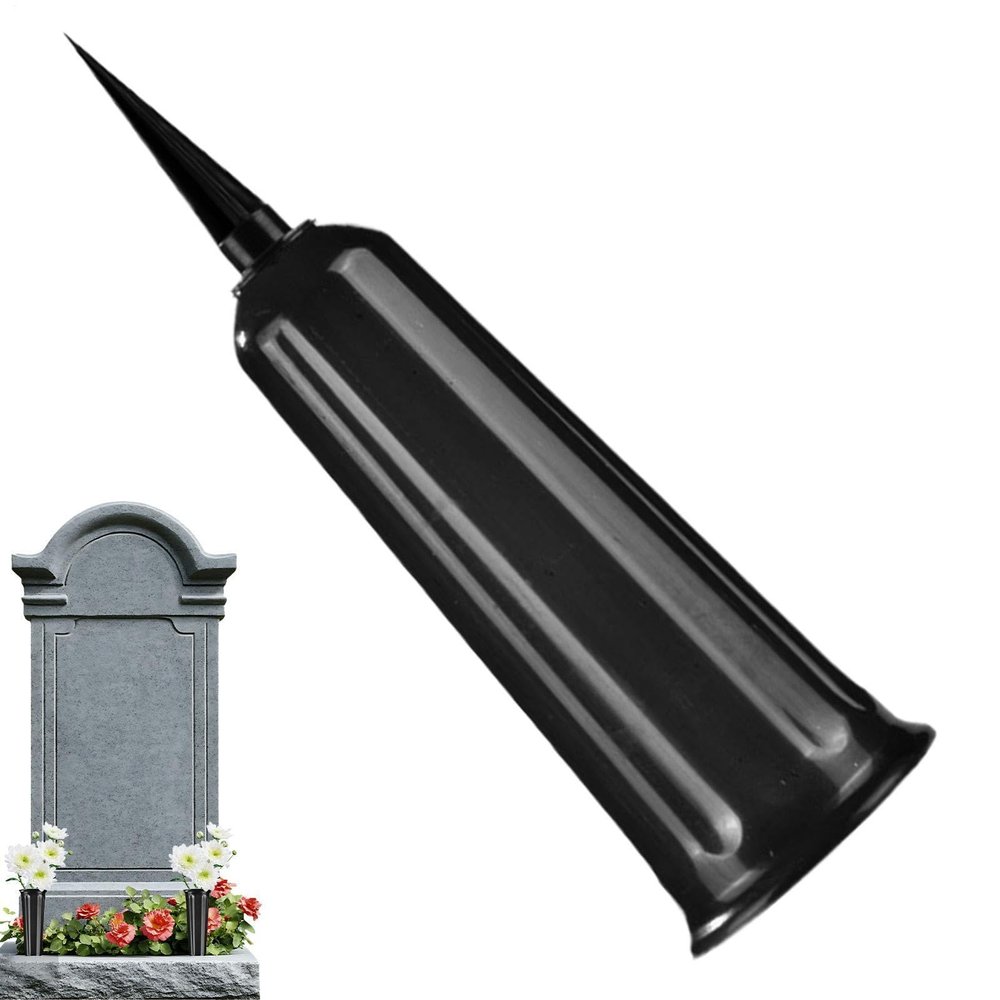Cemetery Vase with Stake