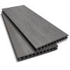 HORI XXL Hollow-Chamber WPC Decking Complete Set, Driftwood Gray, 400 cm, 7 m² view 1