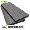 HORI XXL Hollow-Chamber WPC Decking Complete Set, Driftwood Gray, 400 cm, 7 m² view 2