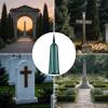Cemetery Vase with Ground Spike view 4