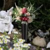 Grave Vases for Cemetery - Memorial Flower Holder with Ground Spike view 2
