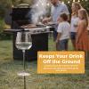Outdoor Wine Glass Holder with Ground Stakes view 4