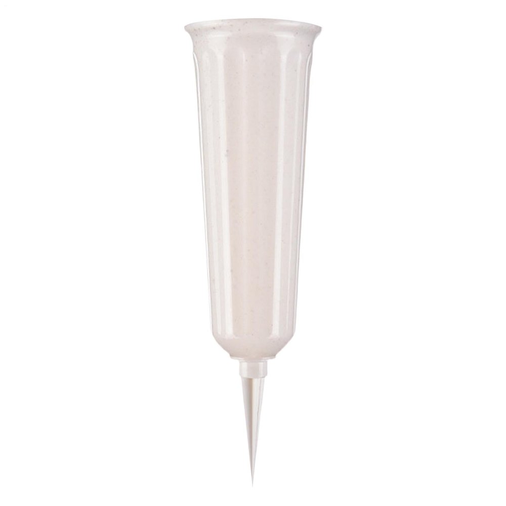 Cemetery Vase with Stake for Memorial Flowers