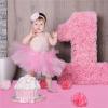 Pink Wedding Aisle Runner, 6 m, 1 m view 3