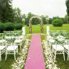 Pink Wedding Aisle Runner, 6 m, 1 m view 4