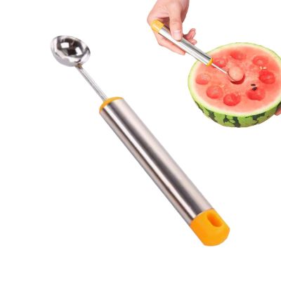 Watermelon Ball Scoop Tool - Multi-Purpose Stainless Steel with Non-Slip Handle