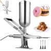 Manual Donut Filling Machine, Stainless Steel, 5 L, 4 Nozzles view 1