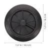 ABOOFAN Durable Plastic Replacement Wheels, 2-Piece Set for 100L/120L Trash Bins view 2