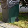 ABOOFAN Durable Plastic Replacement Wheels, 2-Piece Set for 100L/120L Trash Bins view 4
