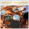AMUSLESUR Transparent PVC Menu Cover with Elegant Design, Durable and Easy to Clean for Restaurants and Bars view 4