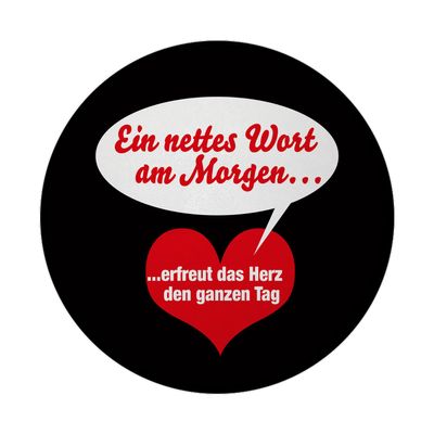 Heart and Speech Bubble Magnet with Bottle Opener