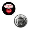 Heart and Speech Bubble Magnet with Bottle Opener view 2