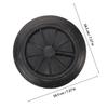 Vaguelly Garbage Bin Wheels, 2-Piece Outdoor Replacement Set, Durable Plastic, for 100L/120L Waste Bins view 2