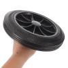 Vaguelly Garbage Bin Wheels, 2-Piece Outdoor Replacement Set, Durable Plastic, for 100L/120L Waste Bins view 3