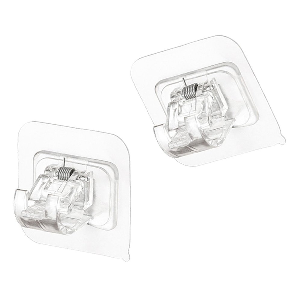 Huairdum No-Drill Curtain Rod Holder