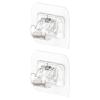 Huairdum No-Drill Curtain Rod Holder view 4