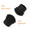 Black Rubber Sleeve for Steam Wand Nozzles on Coffee and Espresso Machines view 3