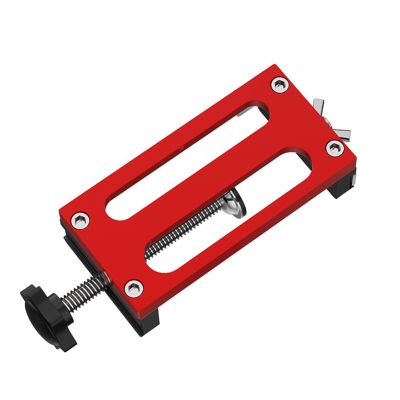 Ycauty Cabinet Door Mounting Jig, Aluminum Positioning Tool with Multiple Hole-Size Options