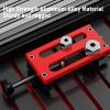 Ycauty Cabinet Door Mounting Jig, Aluminum Positioning Tool with Multiple Hole-Size Options view 4