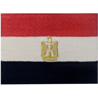 Embroidered Egyptian Flag Patch