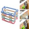 Hanging Trash Bag Holder for Kitchen Cabinet view 3