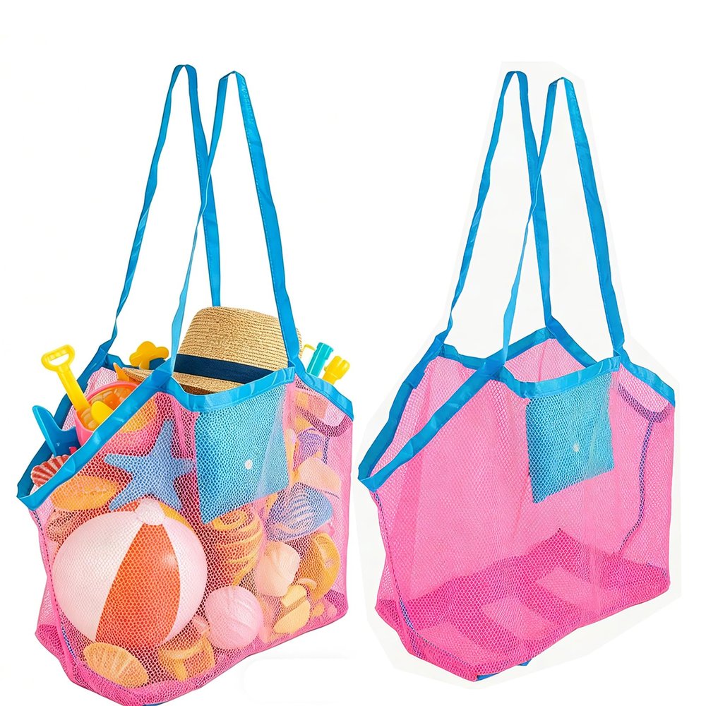 2-Pack Beach Toy Bag