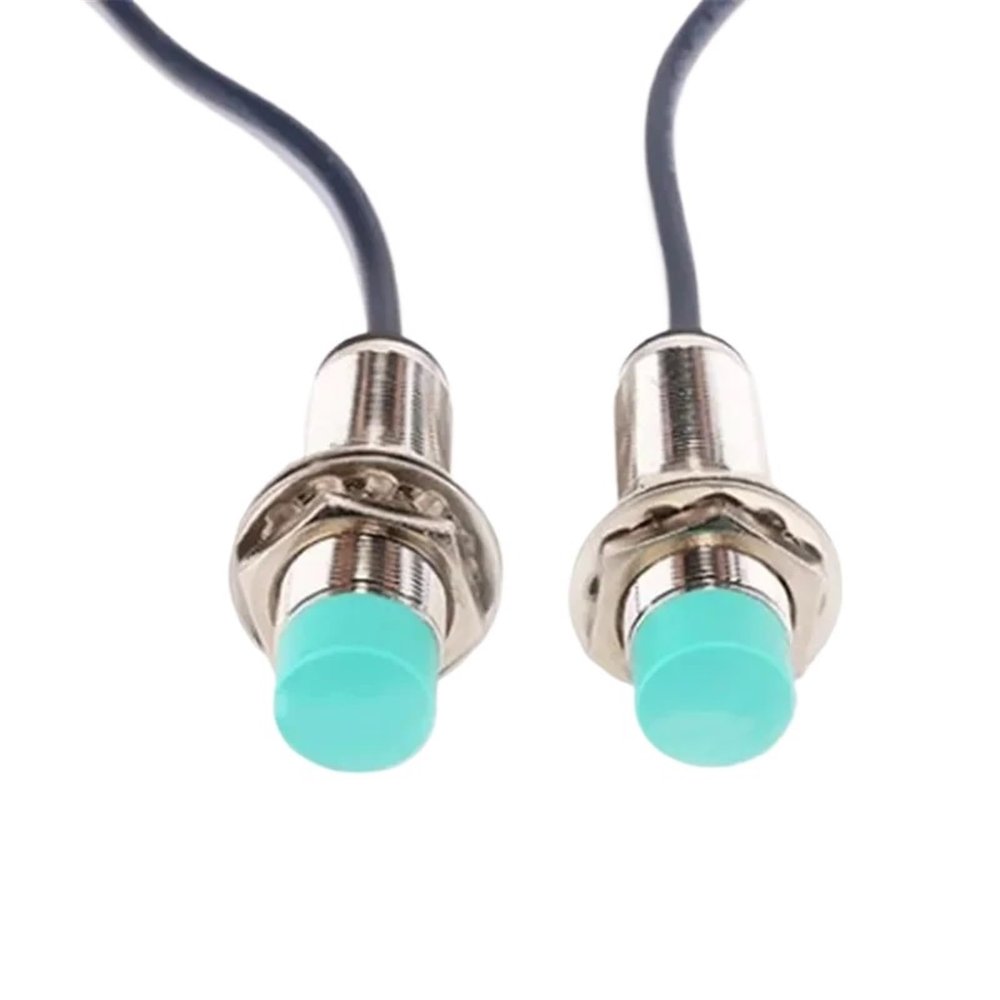 TYBOPHQJ 2-Pack M18 Anti-Interference FA18M-10N1/P1/D1 Waterproof Proximity Switch Sensors (FA18M-10P1 PNP Normally Open)