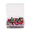 PithCogent Fishing Line Fisheye Lampwork Beads, Slotted Beads DIY Fishing Set, 100 Pieces view 3