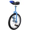 GJGHKLHL 18-Inch Unicycle for Adults, Blue view 1