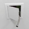 HGOuhK 300 x 300 mm Plastic Access Panel, Self-Adhesive Snap-On Wall Inspection Door view 1