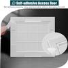HGOuhK 300 x 300 mm Plastic Access Panel, Self-Adhesive Snap-On Wall Inspection Door view 2