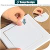 HGOuhK 300 x 300 mm Plastic Access Panel, Self-Adhesive Snap-On Wall Inspection Door view 3