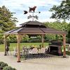 XJBTBA Stainless Steel Dog Wind Vane view 2