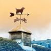 XJBTBA Stainless Steel Dog Wind Vane view 3
