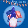 Independence Day Faceless Doll Ornament view 4